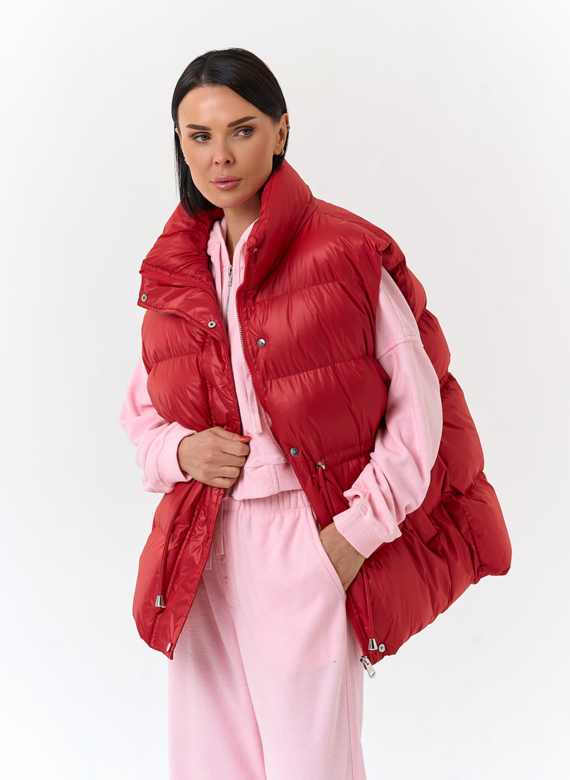 Женский утепленный жилет