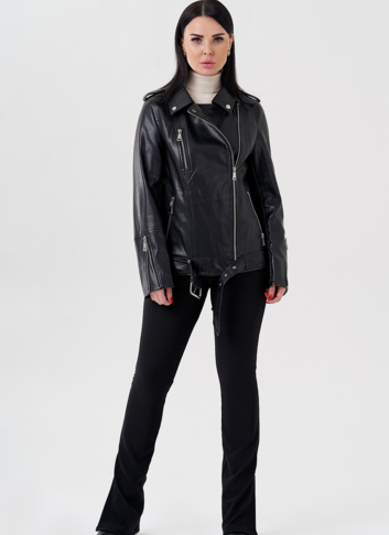 Женская косуха из эко кожи 