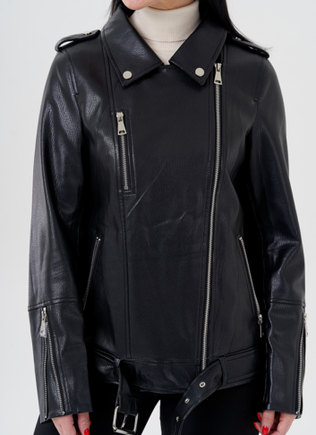 Женская косуха из эко кожи 