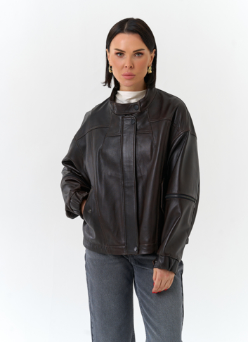 Женская куртка из натуральной кожи Женская куртка из натуральной кожи