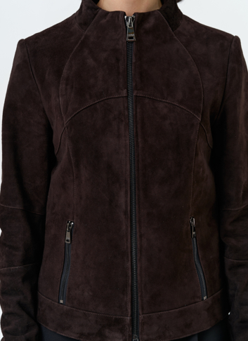 Женская куртка из натуральной замши