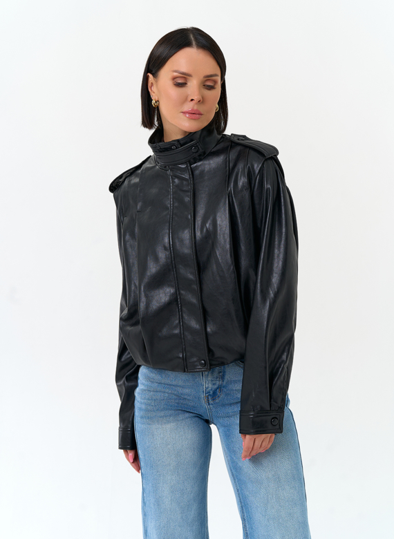 Женская куртка из эко кожи