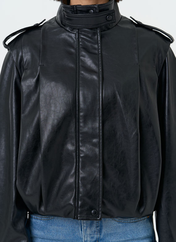 Женская куртка из эко кожи