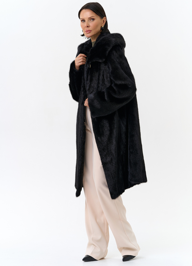 Шуба норка модель № 29465 универмаг малина