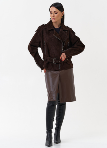 Куртка женская из замши