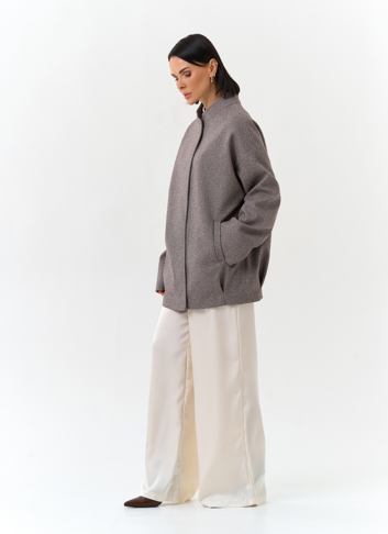 Женское укороченное пальто