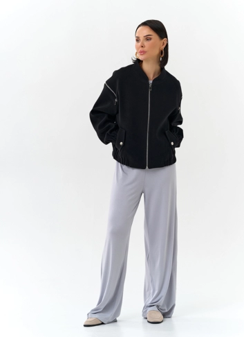 Женское короткое пальто бомбер