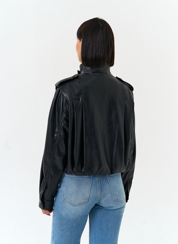 Женская куртка из эко кожи