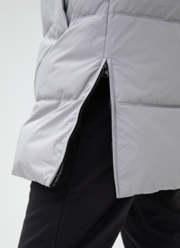 Мужской пуховик с капюшоном 