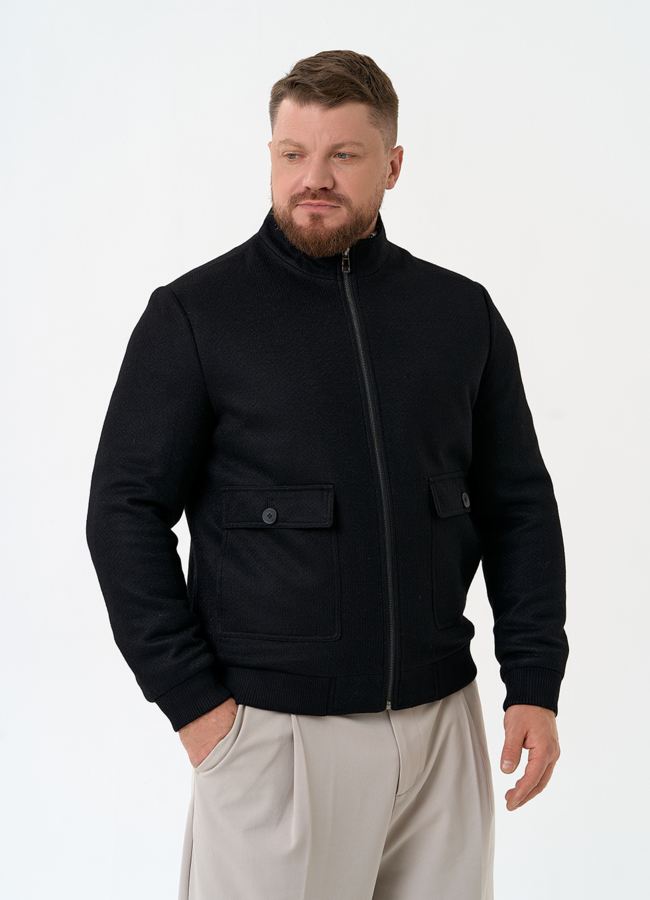 Мужское укороченное пальто модель № 32896 в рассрочку