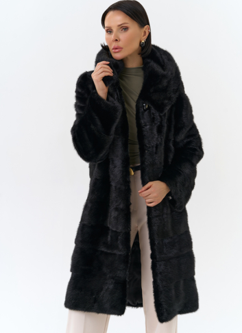 Шуба из норки