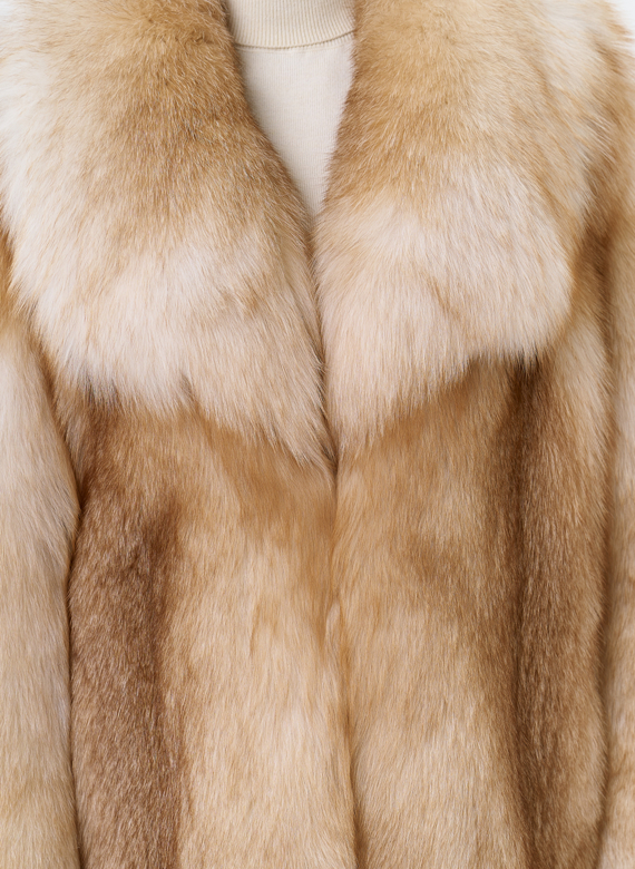 Куртка из лисы